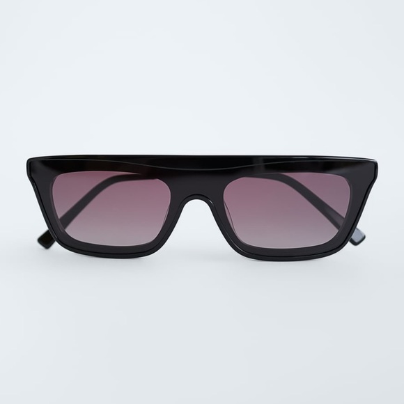 Acetate Shield Sunglasses - Picture 2 of 4